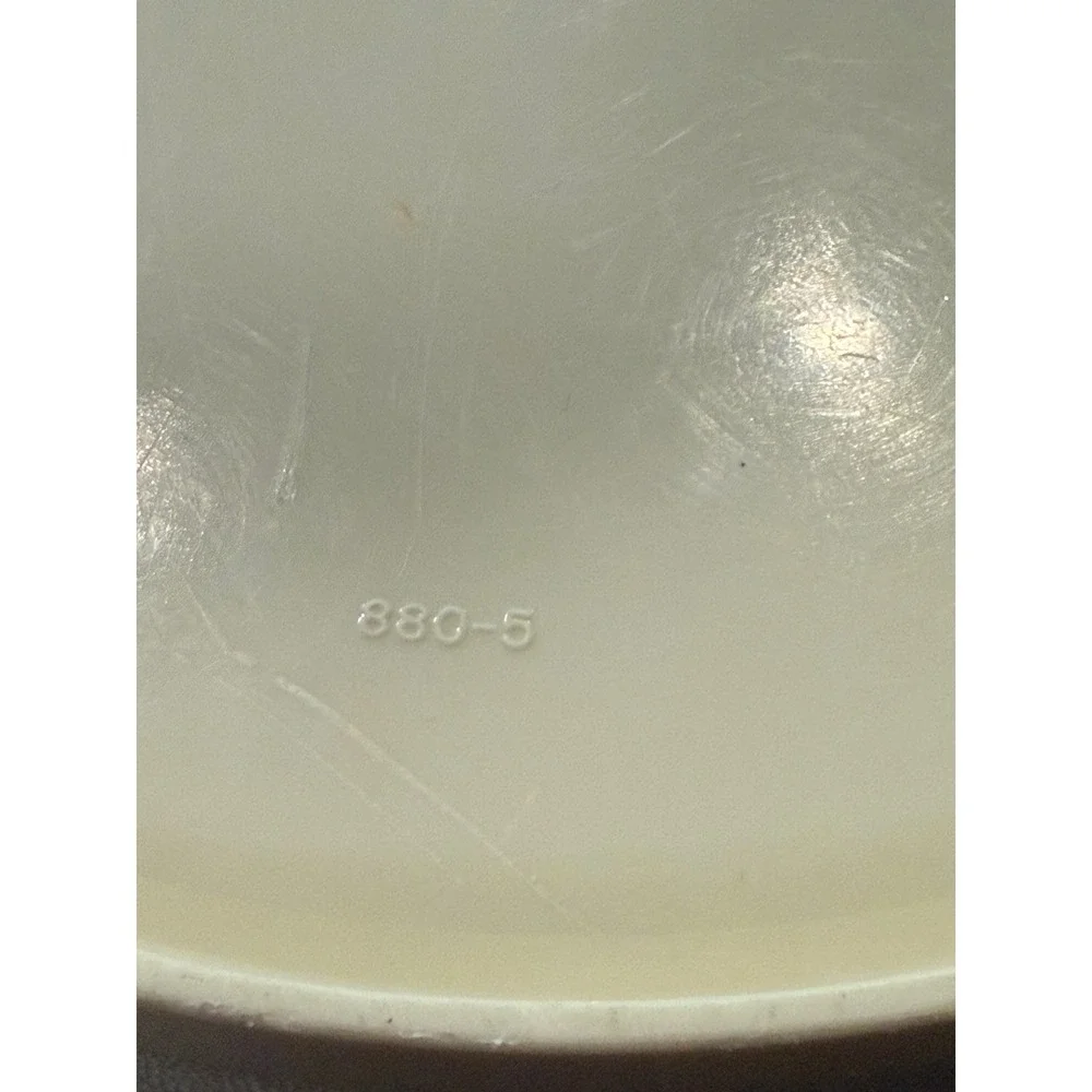 Vtg Tupperware Fix N Mix Large Mixing Bowl 880-5 Almond Cream 10 Inch USA no lid